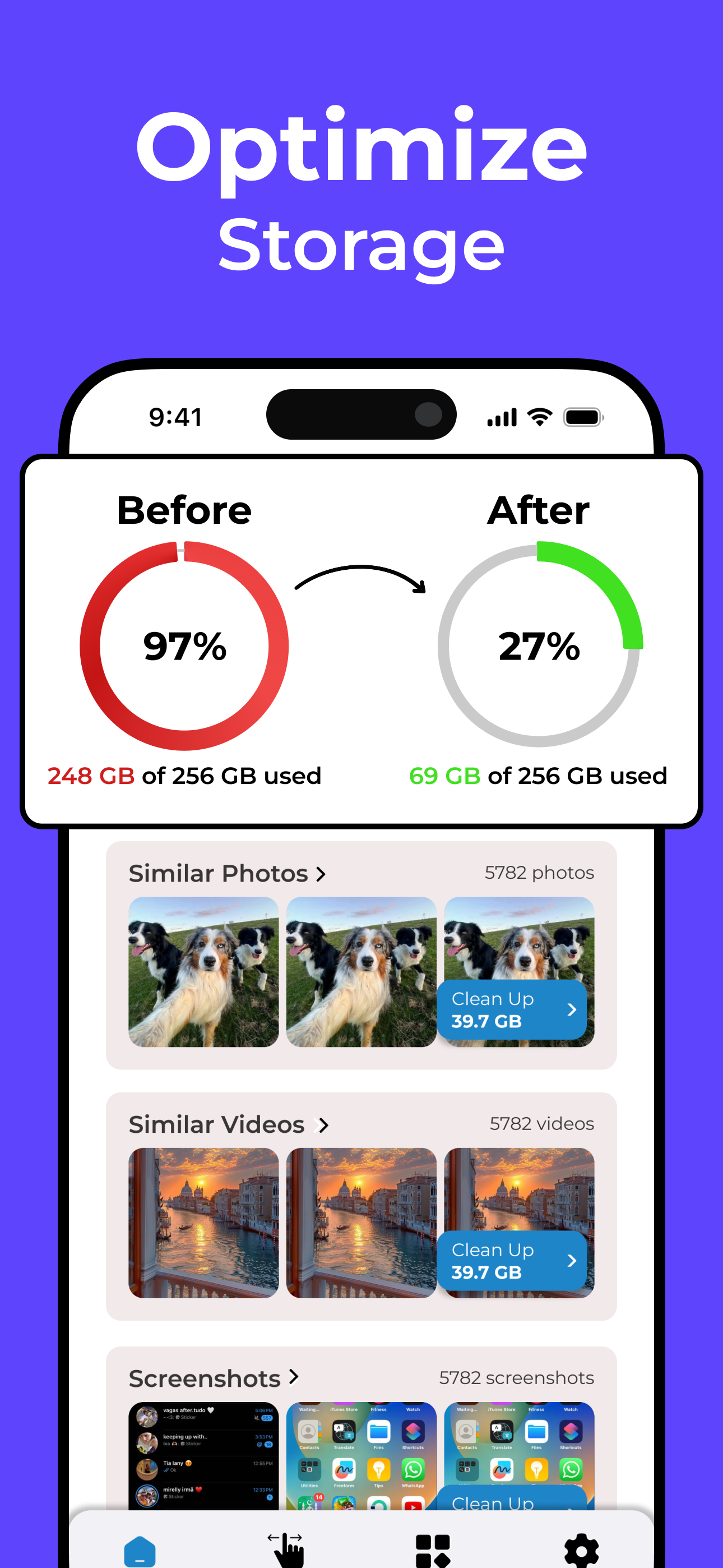 Optimize Storage